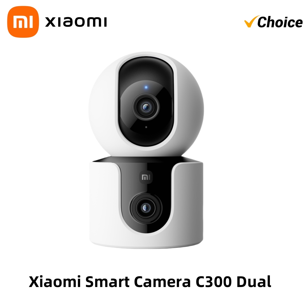 Home Security Camera 360 Xiaomi - Xiaomi C300 Akıllı Kamera Çift Lensli