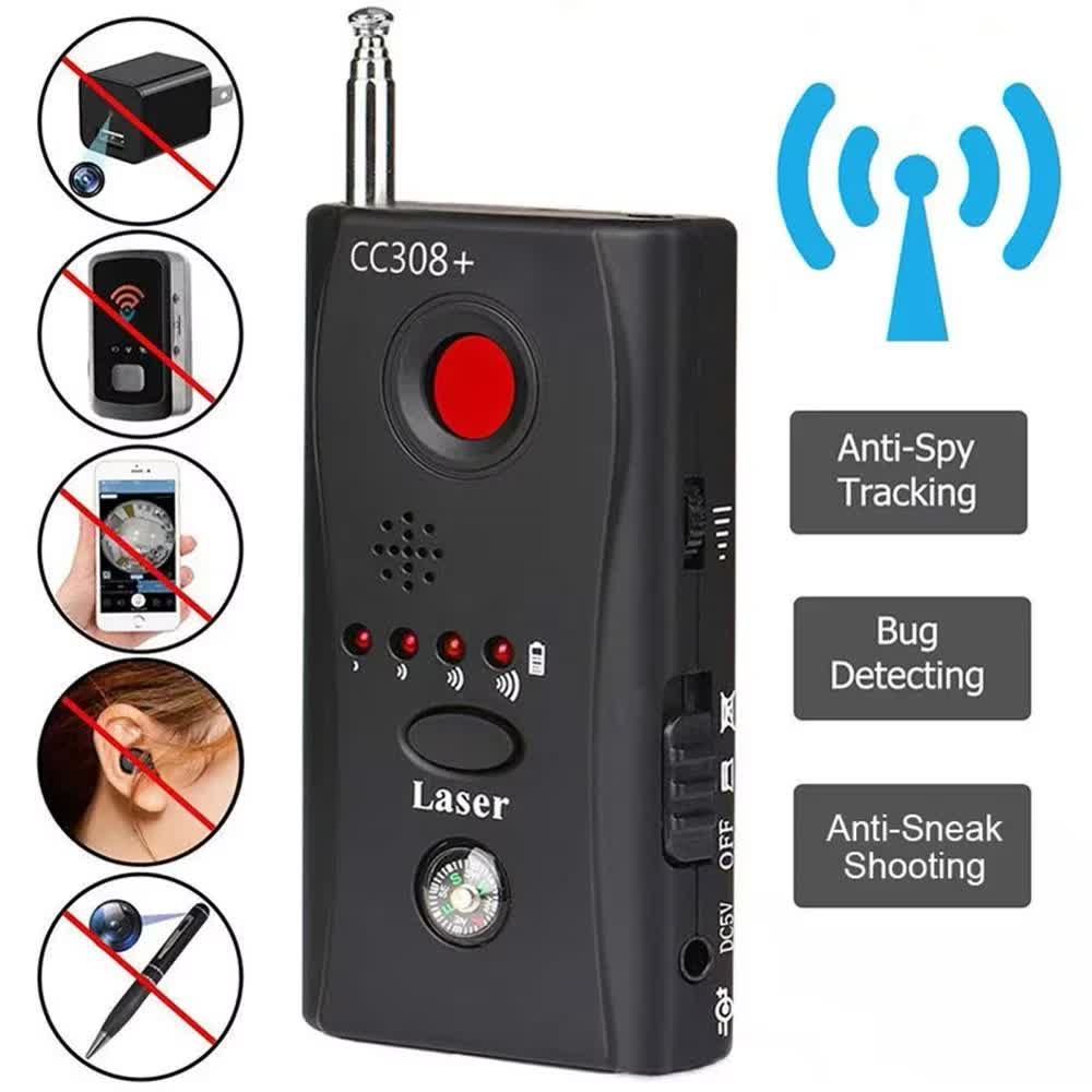 Home Security Hidden Cameras - CC308 Taşınabilir Gizli Kamera Dedektörü Anti