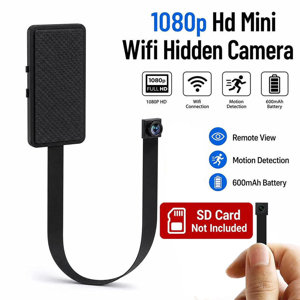 Home Security Hidden Cameras - DIY HD 1080P WiFi Mini Kamera