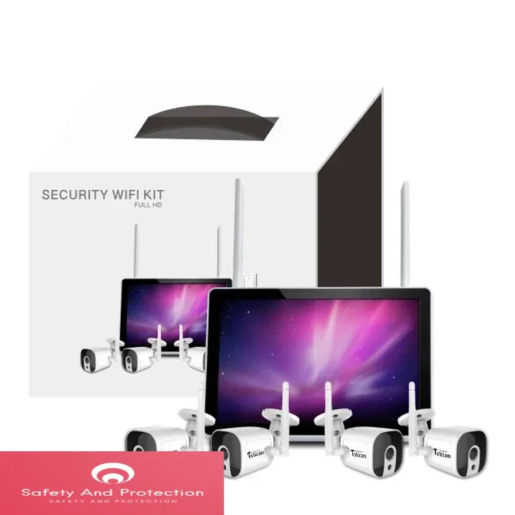 Home Security Systems With Cameras - TUYA Akıllı Wi-Fi 4 Kanallı NVR