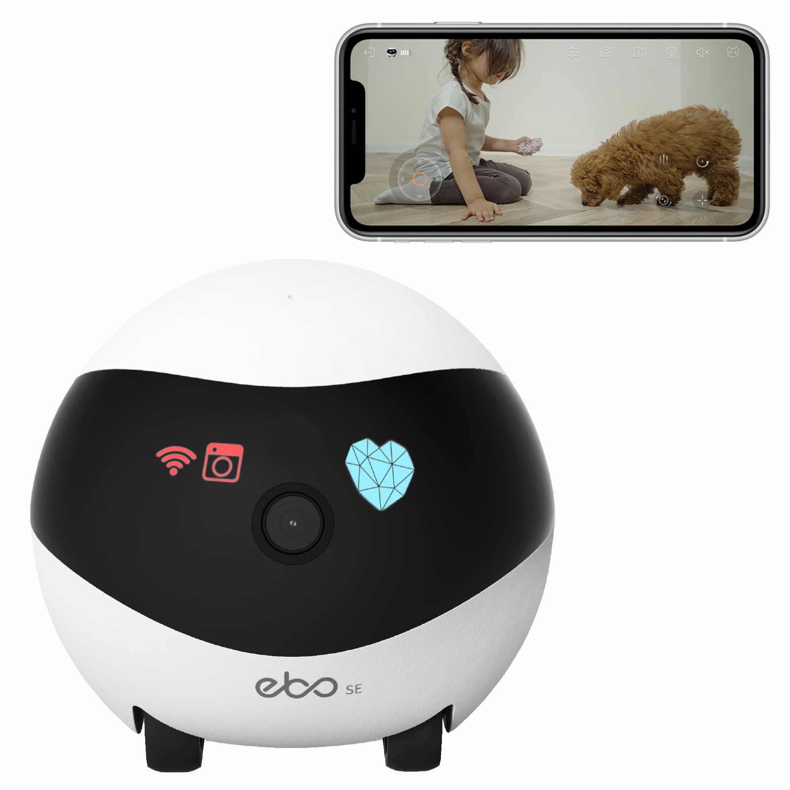 Home Security Robots - EBO SE Akıllı Ev Robotu Yardımcısı,
