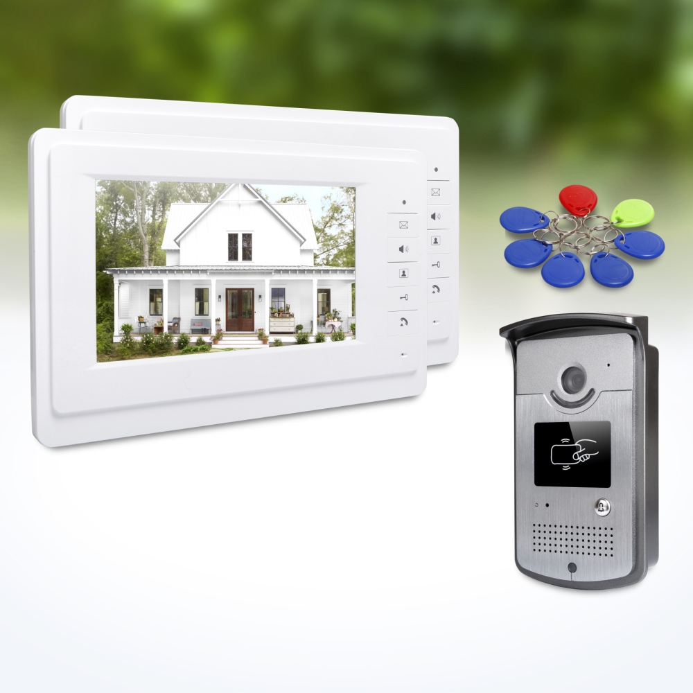 Home Security Systems With Cameras - 1 Dış Mekan Kamerası 2 İç