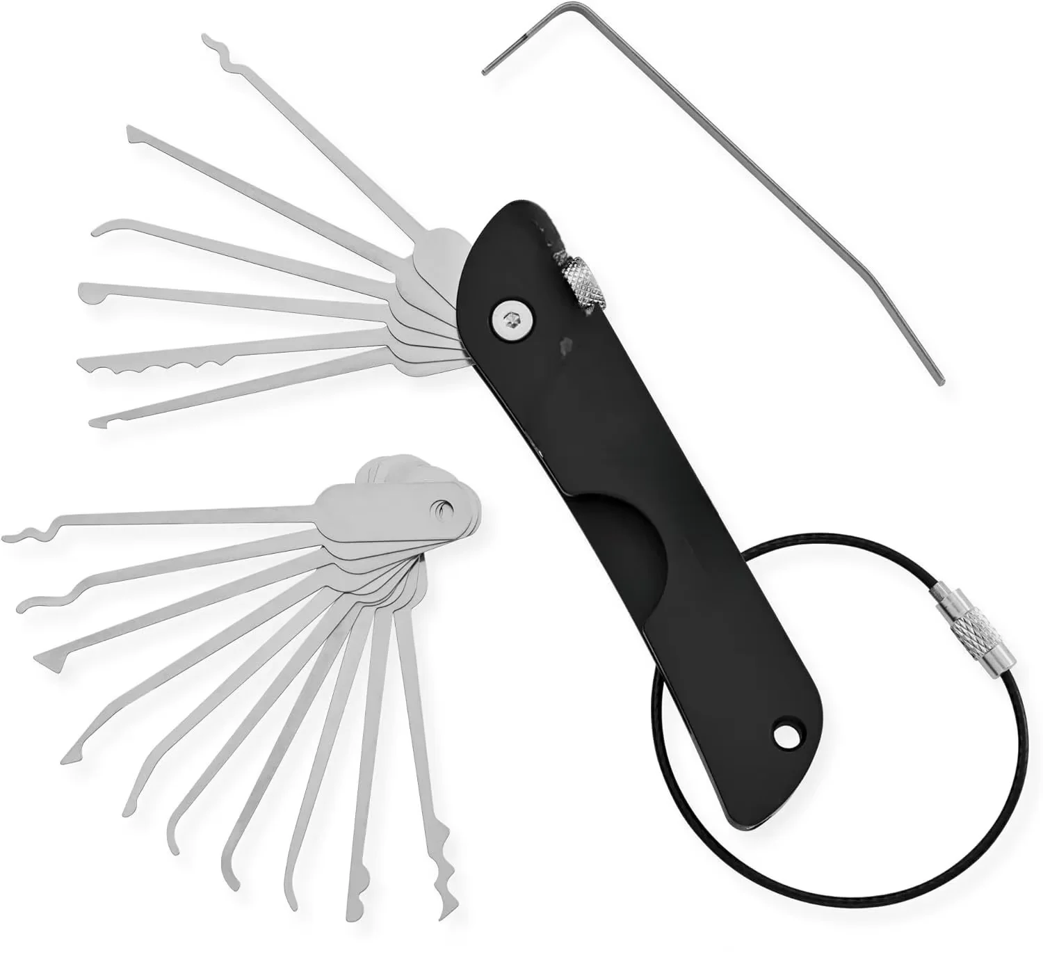 Lock Picking Set - 21 adet Kompakt Kilit Açma Seti