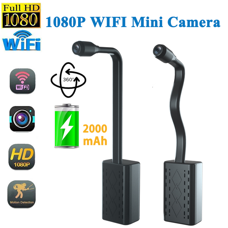 Home Security Hidden Cameras - Mini Kamera 1080P HD Döngü Kayıt