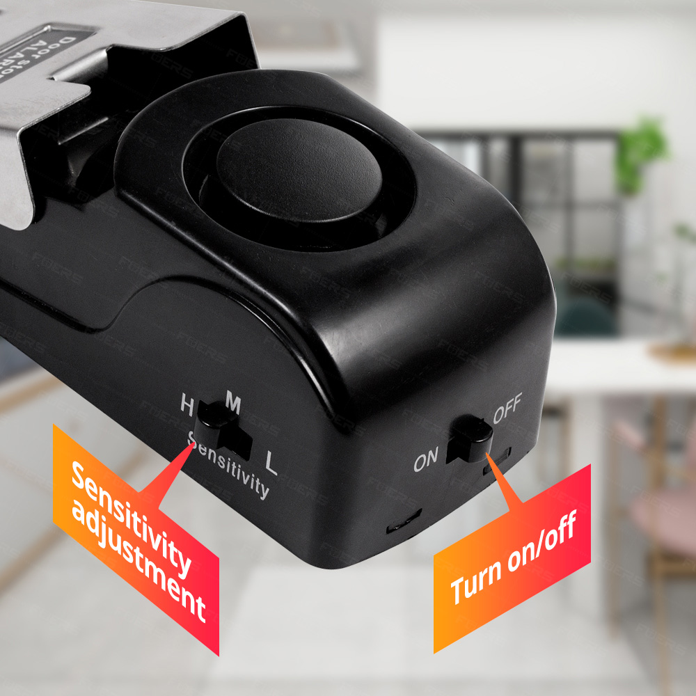 Home Security Kit - FUERS Kapı Durdurucu Alarm Sistemi 120dB