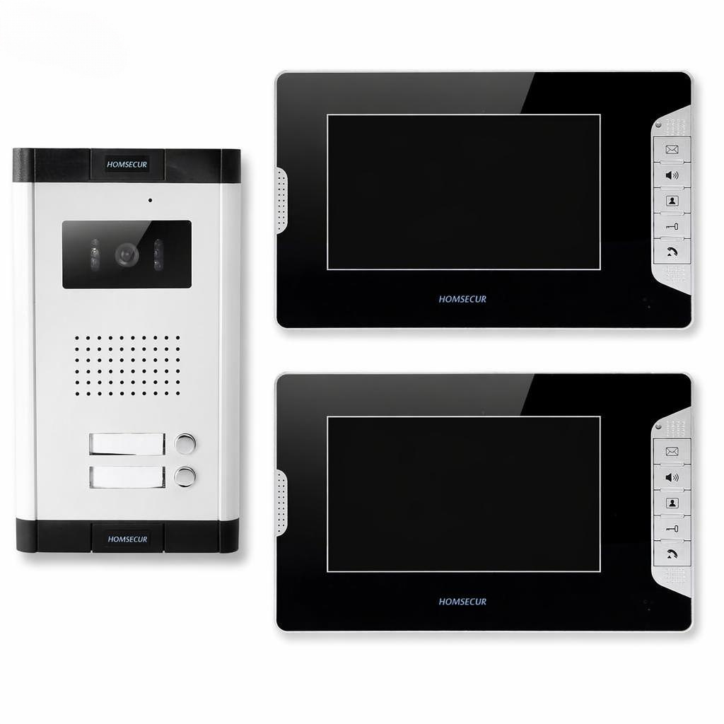 Home Security Systems With Cameras - 4 telli 2 aile görüntülü kapı