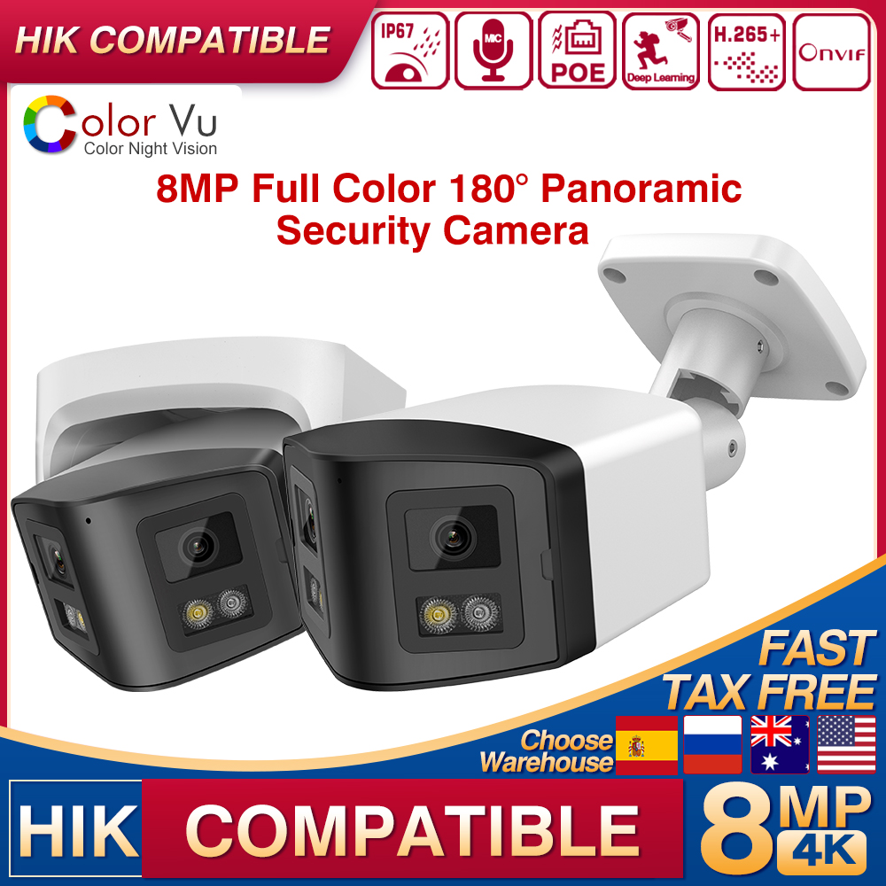Home Security Hikvision - Hikvision Uyumlu 4K 8mp 2.8mm Lens