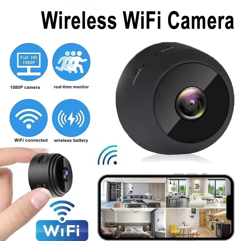Home Security Systems With Cameras - Yeni A9 Kamera Wifi 1080p HD