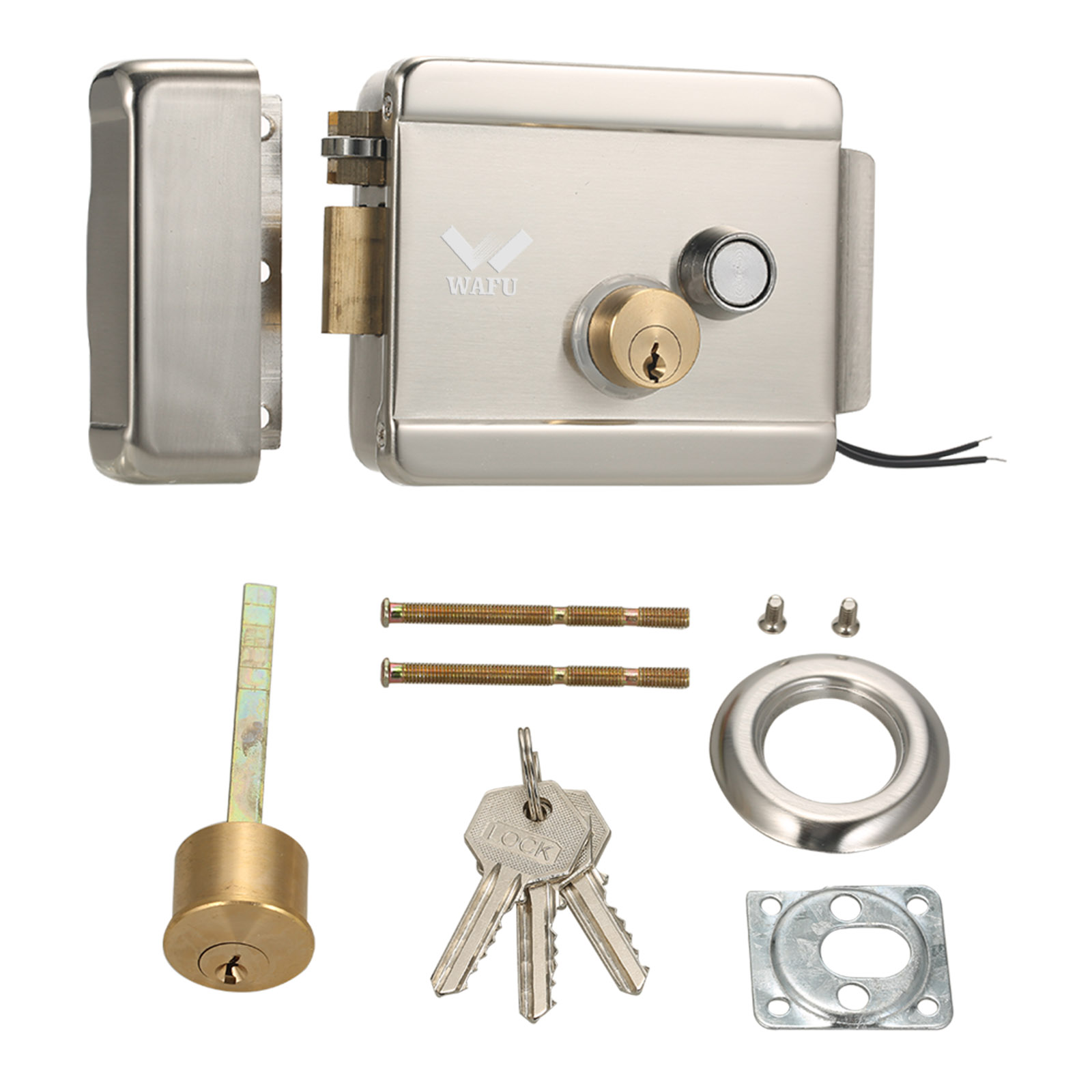 Home Security Locks For Doors - WAFU Akıllı Elektrikli Kapı Kapı Kilidi