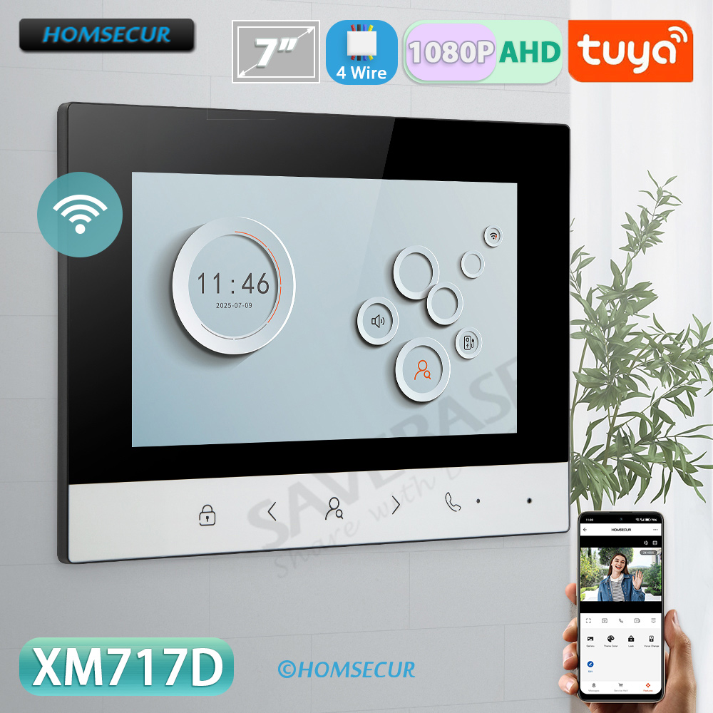 Home Security Monitoring - Tuya Akıllı WIFI İç Mekan Monitörü