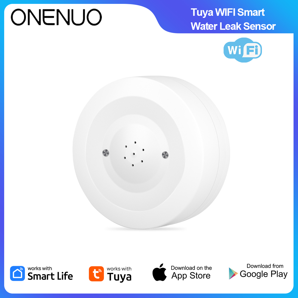 Home Security Monitoring - ONENUO WiFi Tuya Su Kaçak Sensörü