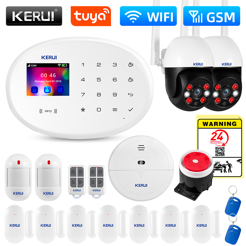 Home Security Technician - KERUI W202 WIFI GSM Alarm Sistemi