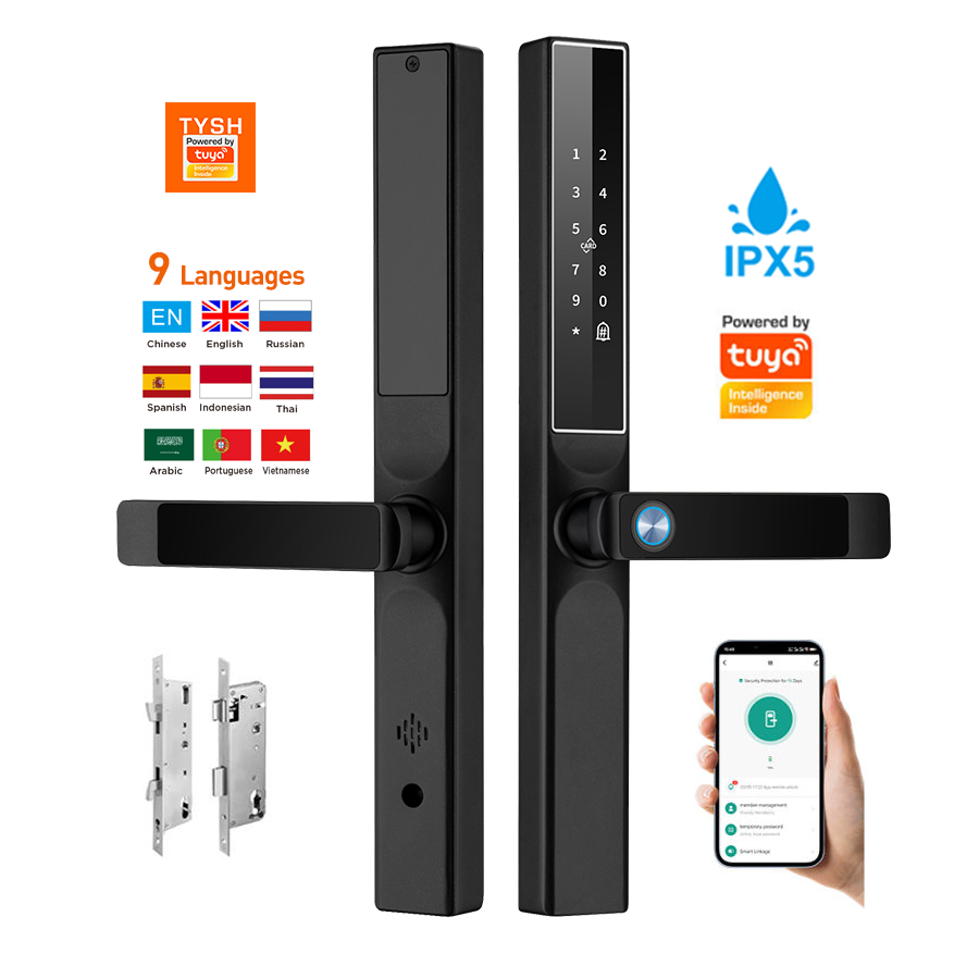 Home Security Locks For Doors - Tuya Uygulaması Parmak İzi Kapı Kilidi