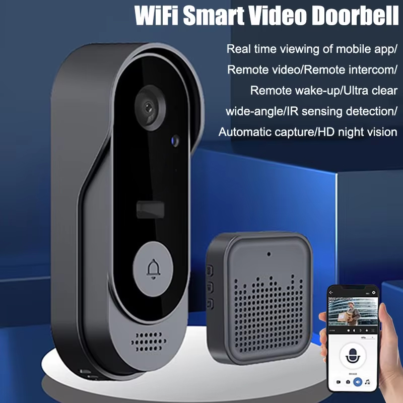 Home Security Bundle - Tuya Kapı Zili Kamera Kablosuz Paket