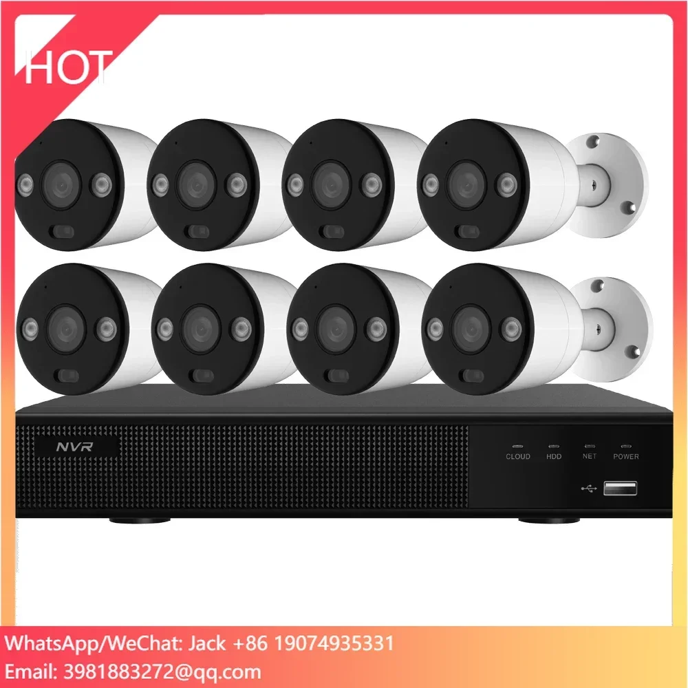 Home Security Systems With Cameras - 8 Kanallı 4K PoE Güvenlik Kamera