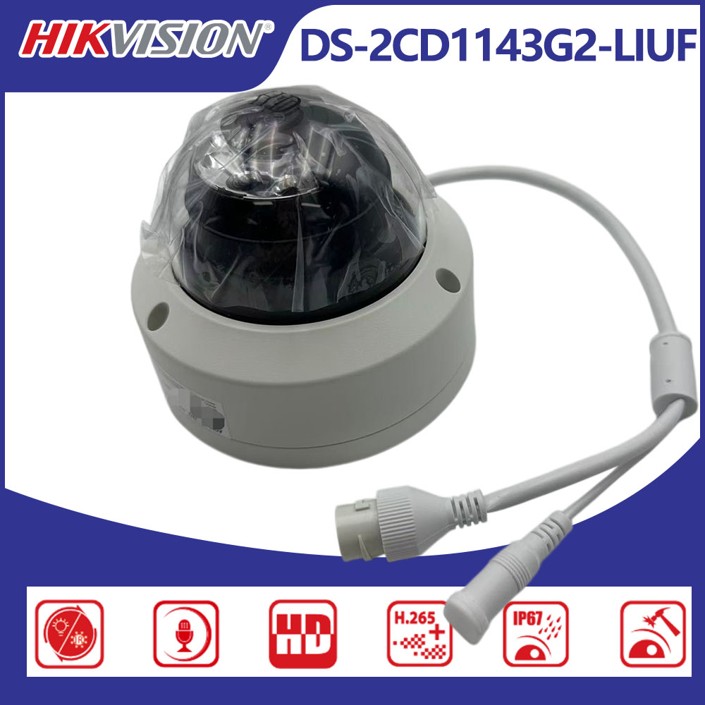 Home Security Hikvision - Hikvision DS-2CD1143G2-LIUF 4MP Akıllı Hibrit Işıklı