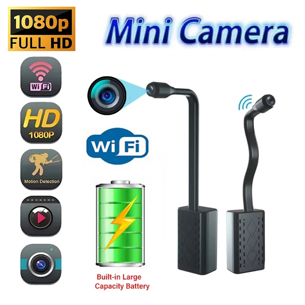 Home Security Hidden Cameras - HD 1080P Mini Kamera Hareket Algılama