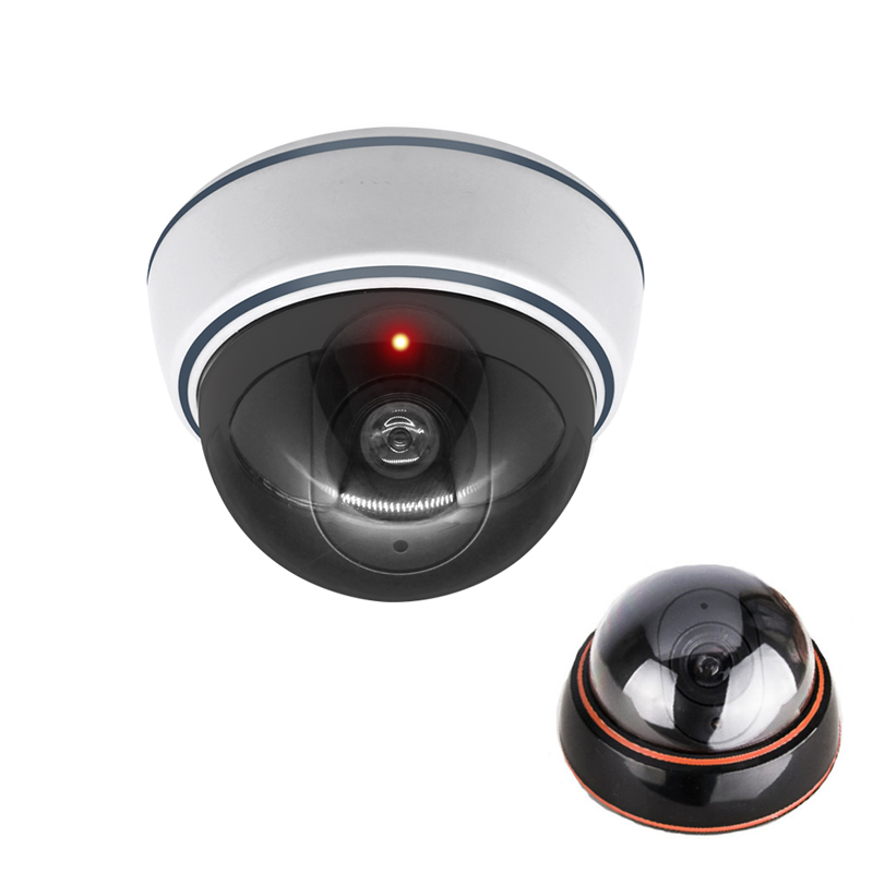 Home Security Systems With Cameras - Yaratıcı siyah/beyaz sahte Dome kamera simülasyon