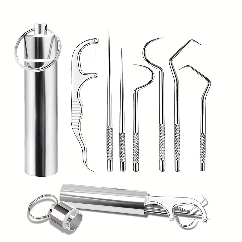 Lock Picking Set - 1 takım Paslanmaz Çelik Kürdan Seti