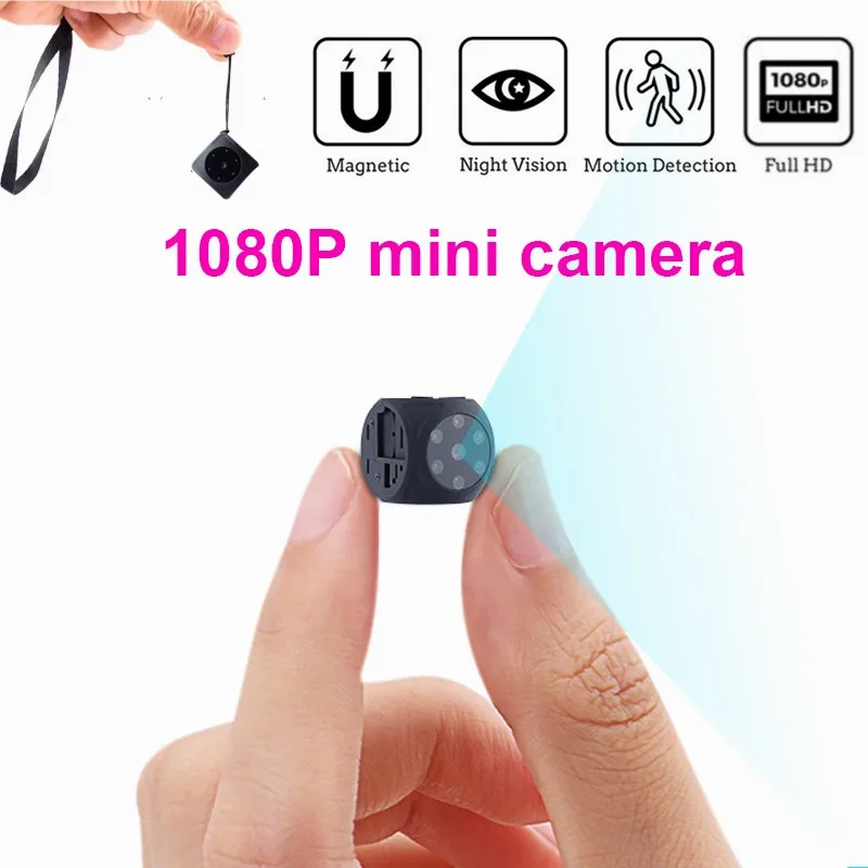 Home Security Hidden Cameras - Vücut Mini Kamera Taşınabilir 1080 P