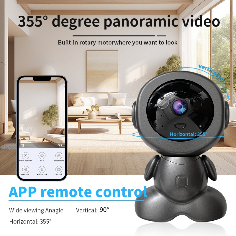 8MP Wifi Gözetim Robot Kameras - Home Security Robots incelemesi ve fiyatı