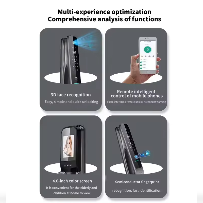 HX5 Akıllı Kapı Kilidi 3D Yüz  - Home Security Locks For Doors incelemesi ve fiyatı