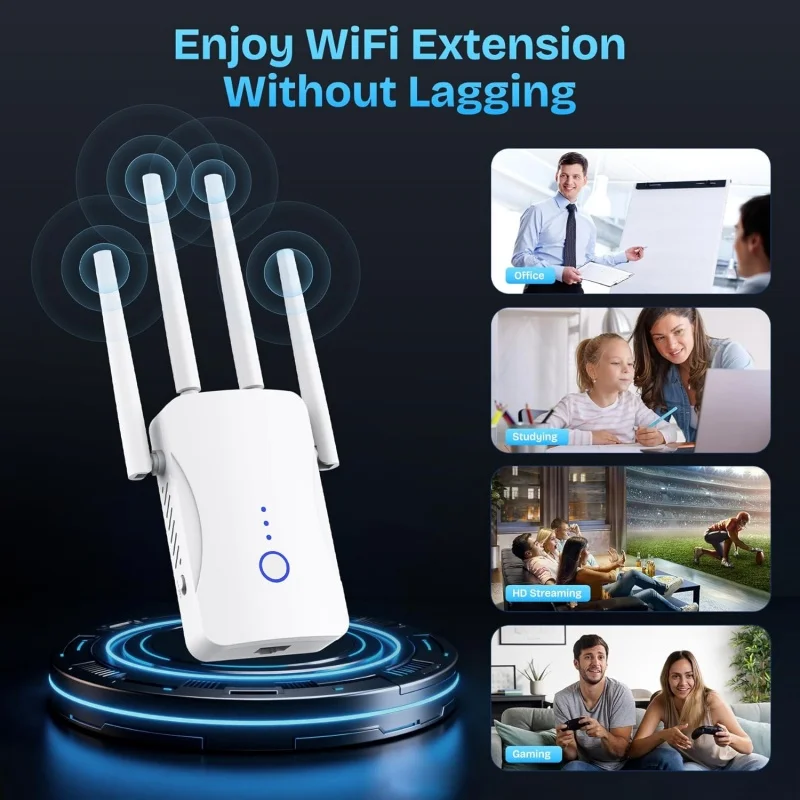 1200Mbps Çift Bantlı WiFi Tekr - Home Security Bundle incelemesi ve fiyatı