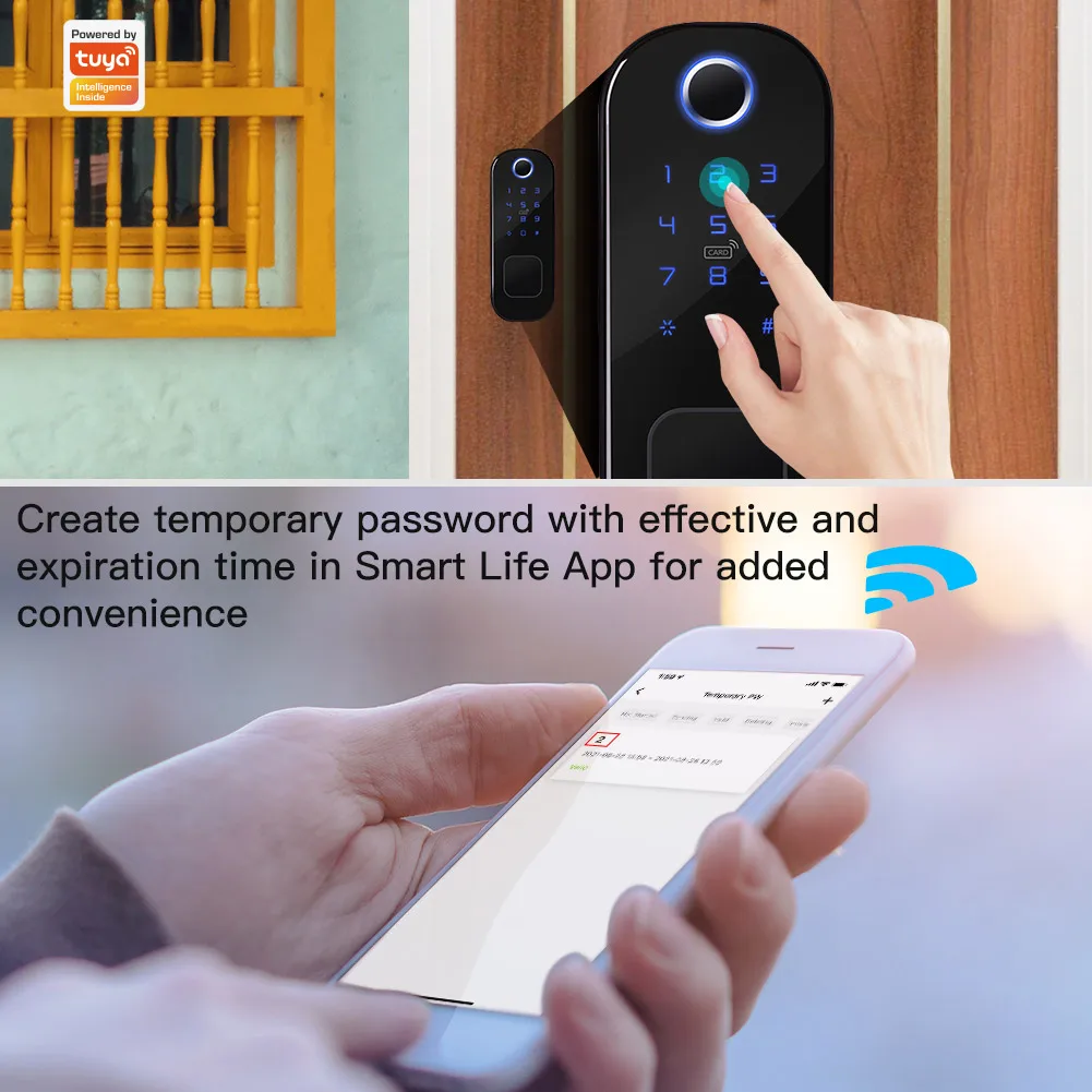 MOES WiFi Tuya akıllı kilit ka - Home Security Locks For Doors incelemesi ve fiyatı