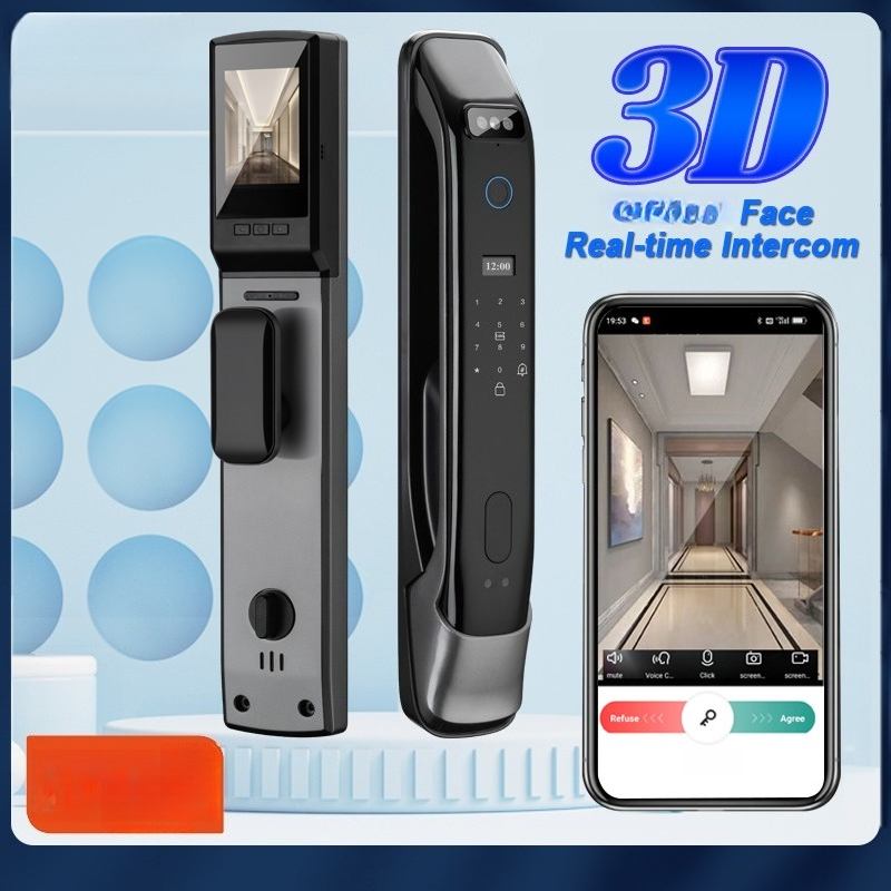 XSDTS DF03 3D Yüz Tanıma Wi-Fi - Home Security Door incelemesi ve fiyatı