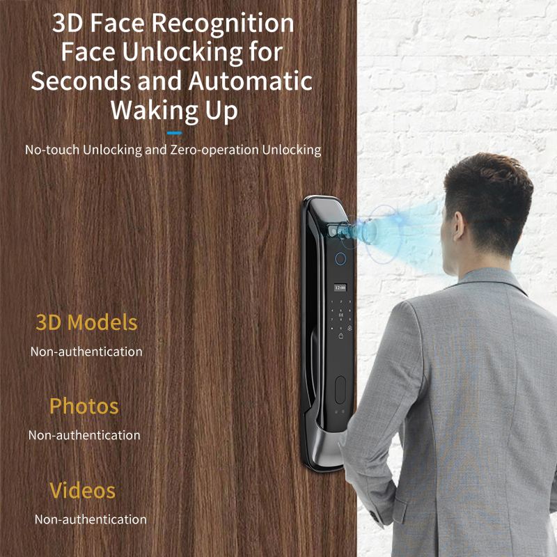 XSDTS DF03 3D Yüz Tanıma Wi-Fi - Home Security Door incelemesi ve fiyatı