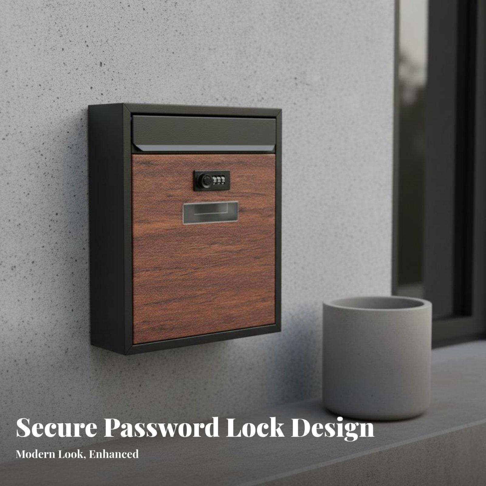 Kombinasyon Kilidiyle Demir Po - Home Security Letters incelemesi ve fiyatı