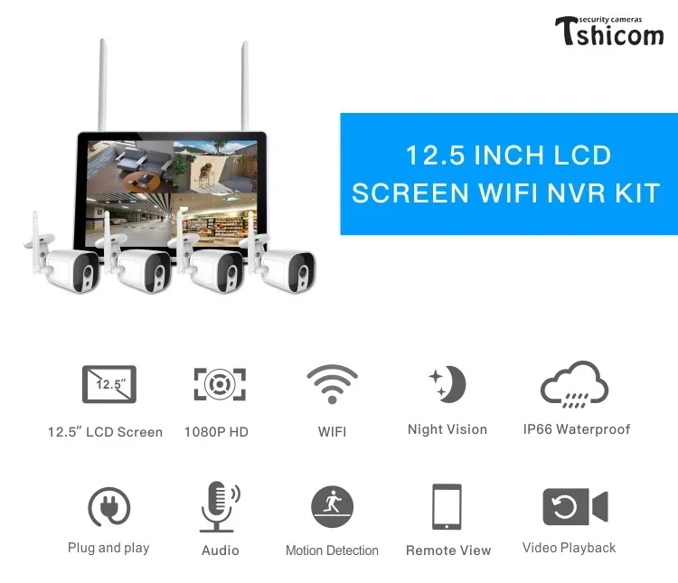 TUYA Akıllı Wi-Fi 4 Kanallı NV - Home Security Systems With Cameras incelemesi ve fiyatı