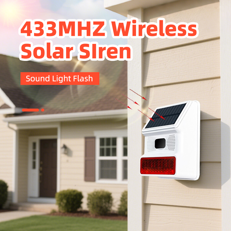 Açık Hava Alarm Kornası 433MHZ - Home Security Lights Outdoors incelemesi ve fiyatı