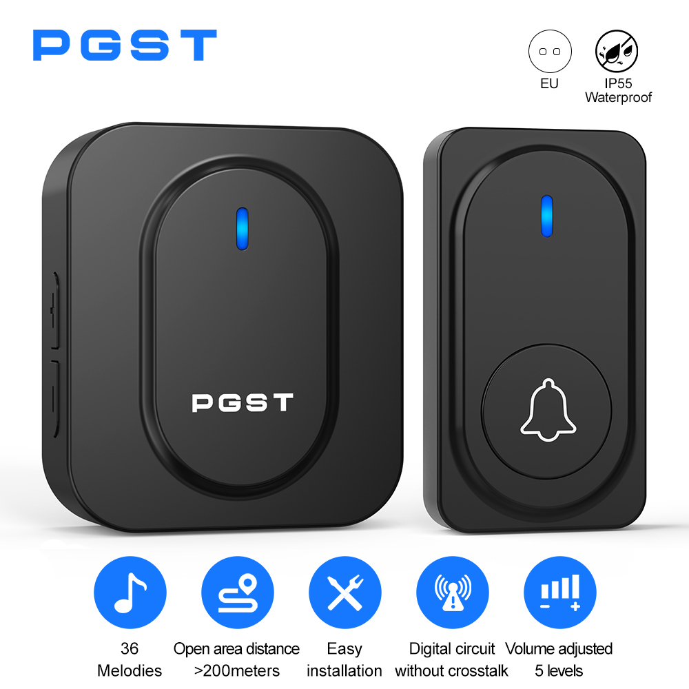 PGST Kablosuz Kapı Zili 36 Çan - Home Security Lights Outdoors incelemesi ve fiyatı