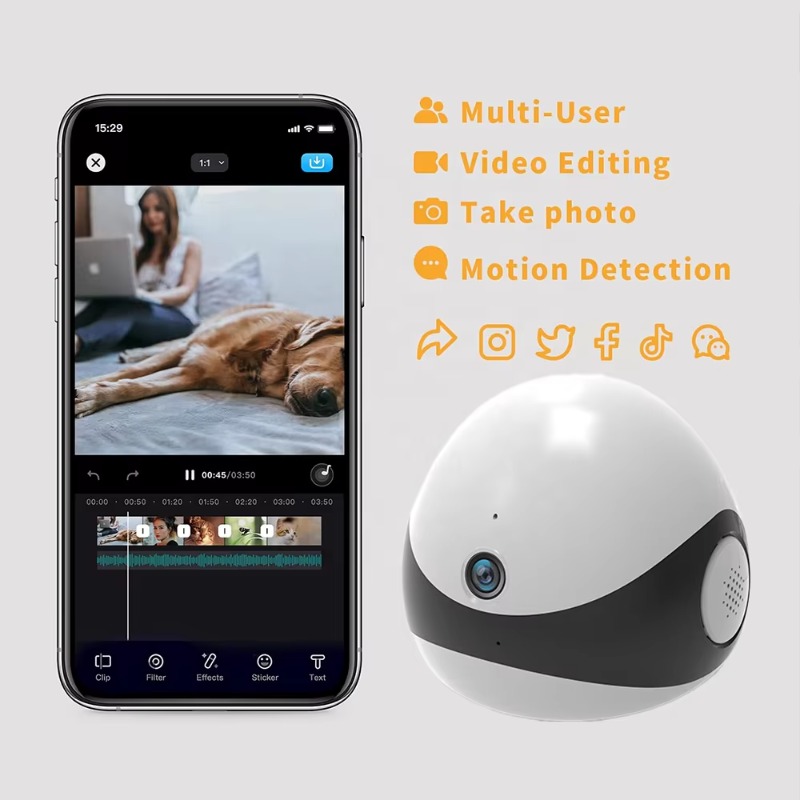 Kablosuz 2K HD Mobil Evcil Hay - Home Security Robots incelemesi ve fiyatı
