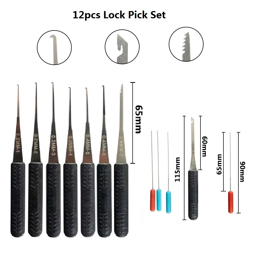 5IN1 Kırık kilit çıkarma aracı - Lock Picking Set incelemesi ve fiyatı