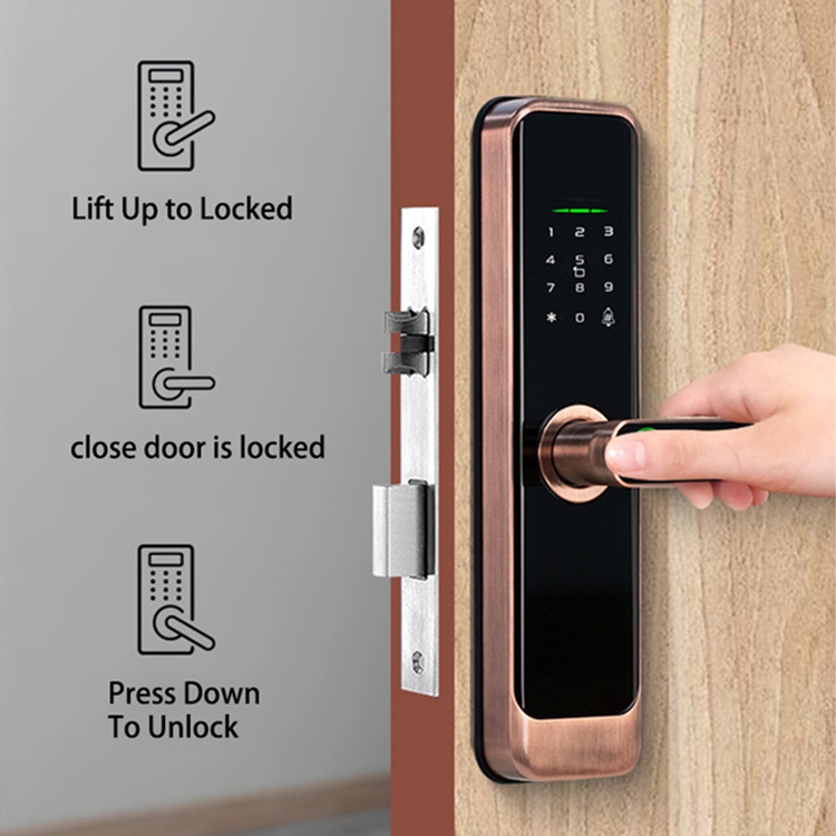 Dijital Akıllı Kapı Kilidi Şif - Home Security Locks For Doors incelemesi ve fiyatı