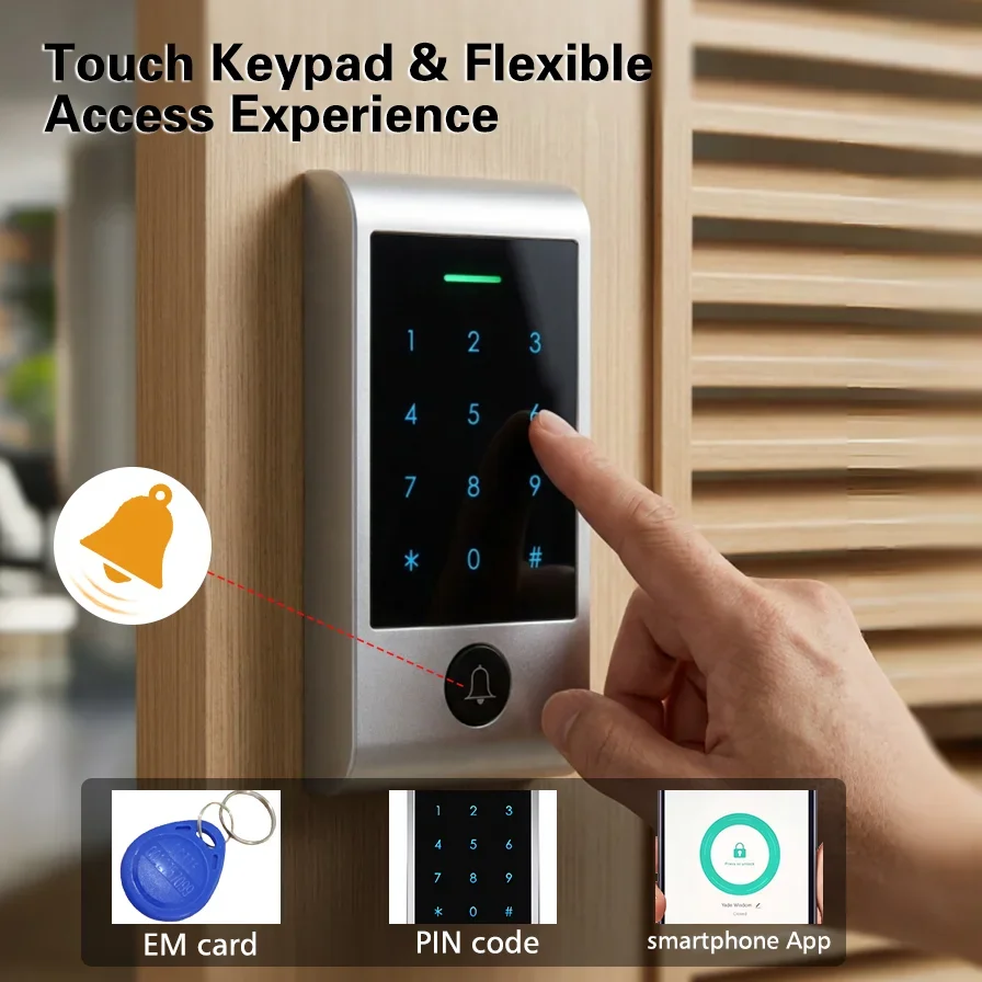 Gelişmiş WIFI Uzaktan Kumandal - Home Security Locks For Doors incelemesi ve fiyatı