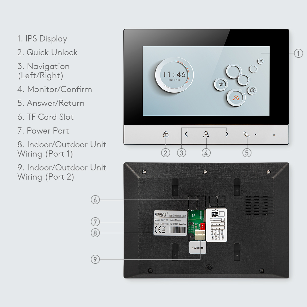 Tuya Akıllı WIFI İç Mekan Moni - Home Security Monitoring incelemesi ve fiyatı