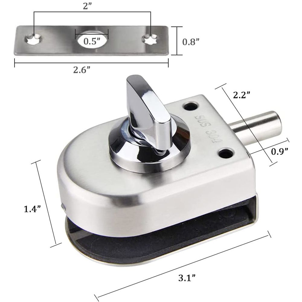 304 Paslanmaz Çelik Anahtarsız - Home Security Locks For Doors incelemesi ve fiyatı