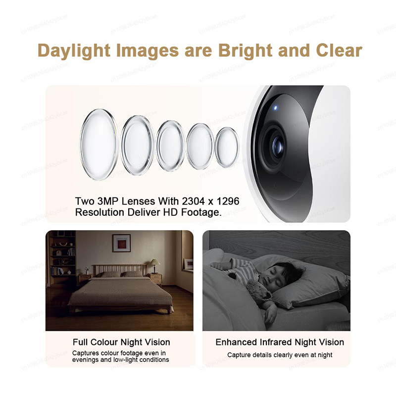XIAOMI Akıllı Kamera C300 Çift - Home Security Camera 360 Xiaomi incelemesi ve fiyatı