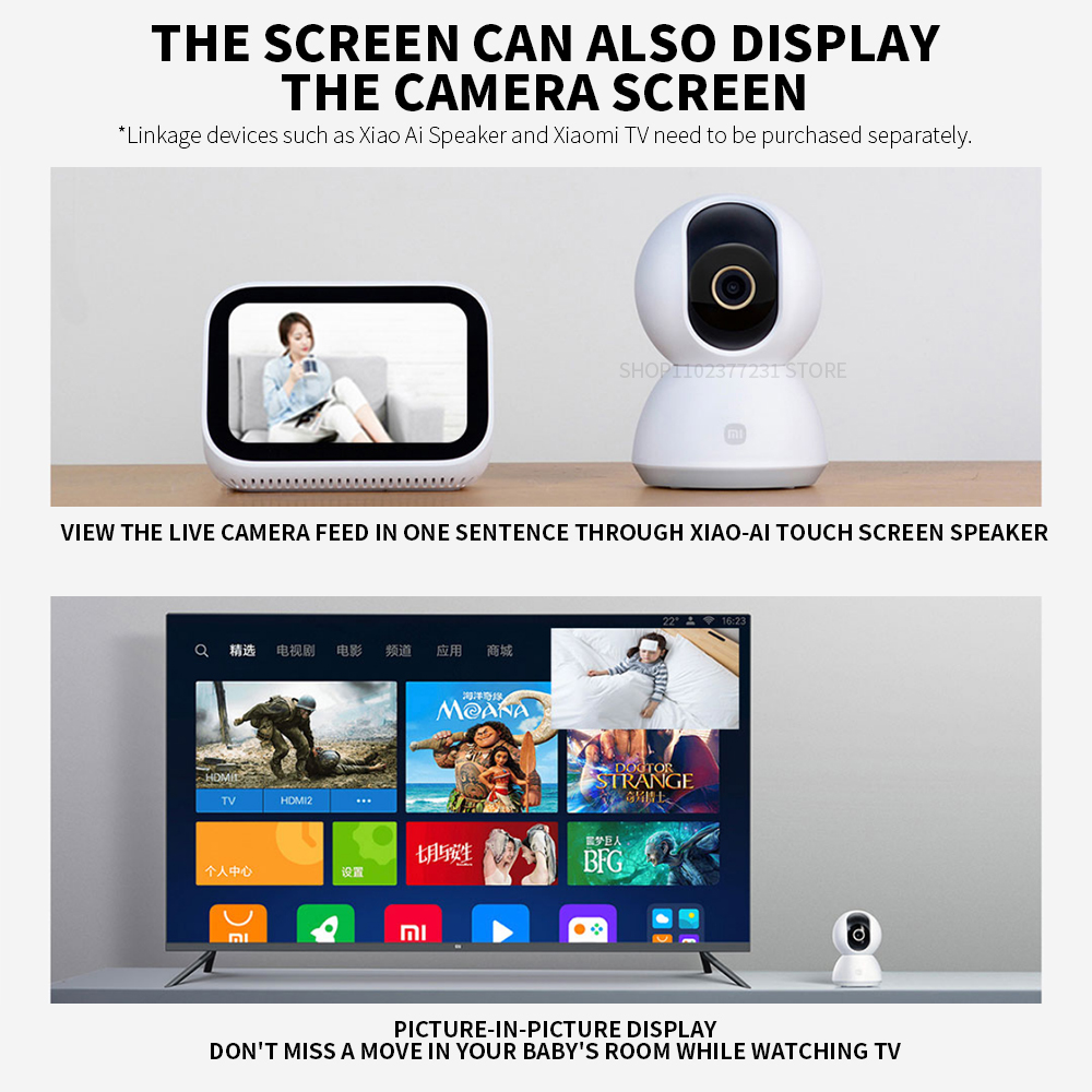 Orijinal Xiaomi Akıllı Kamera  - Home Security Camera 360 Xiaomi incelemesi ve fiyatı