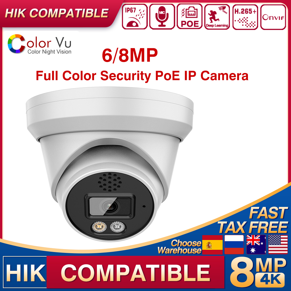 Hikvision Uyumlu 4K 8MP 6MP Co - Home Security Hikvision incelemesi ve fiyatı