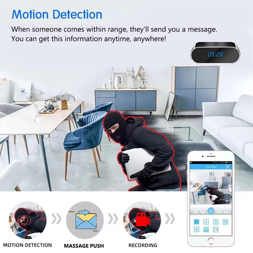 Yeni Yükseltilmiş ve Geliştiri - Home Security Hidden Cameras incelemesi ve fiyatı