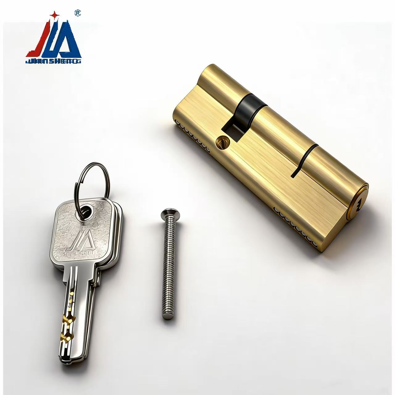 Masif Pirinç Kapı Kilidi Silin - Home Security Locks For Doors incelemesi ve fiyatı