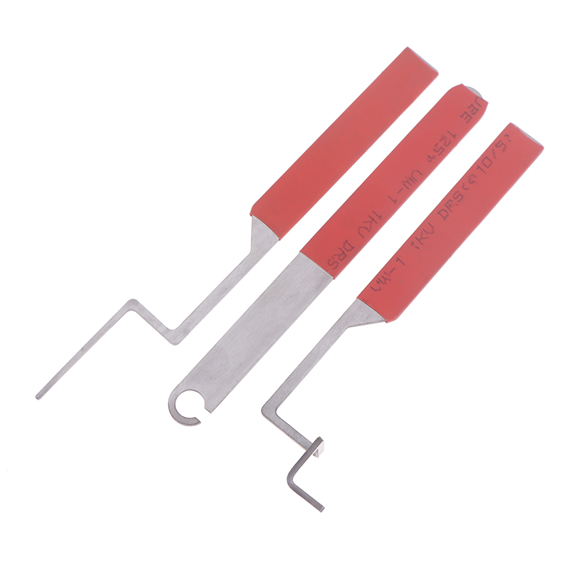 3 adet/takım kompakt kanatlı p - Lock Picking Set incelemesi ve fiyatı