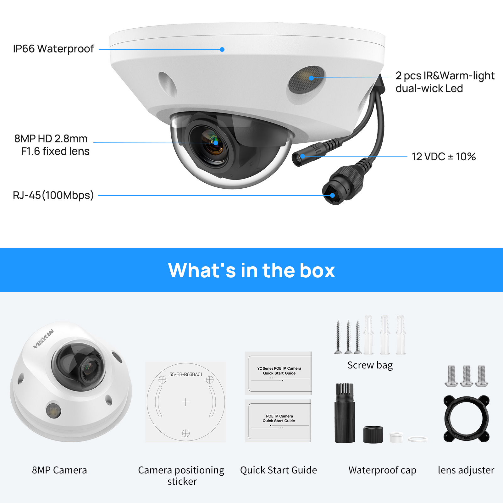 4K 8MP POE IR&Sıcak Işıklar ba - Home Security Hikvision incelemesi ve fiyatı