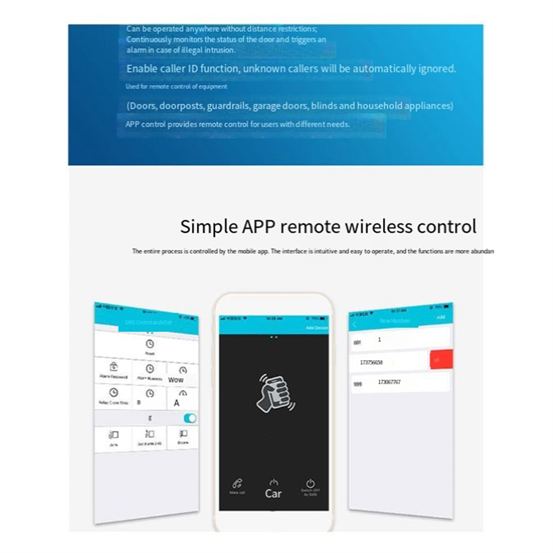B04C-RTU5024 GSM Kapı Açıcı Rö - Home Security Kit incelemesi ve fiyatı