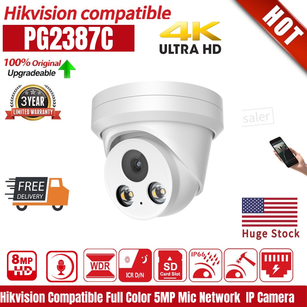 Hikvision Uyumlu 8MP 4K IP Kam - Home Security Hikvision incelemesi ve fiyatı