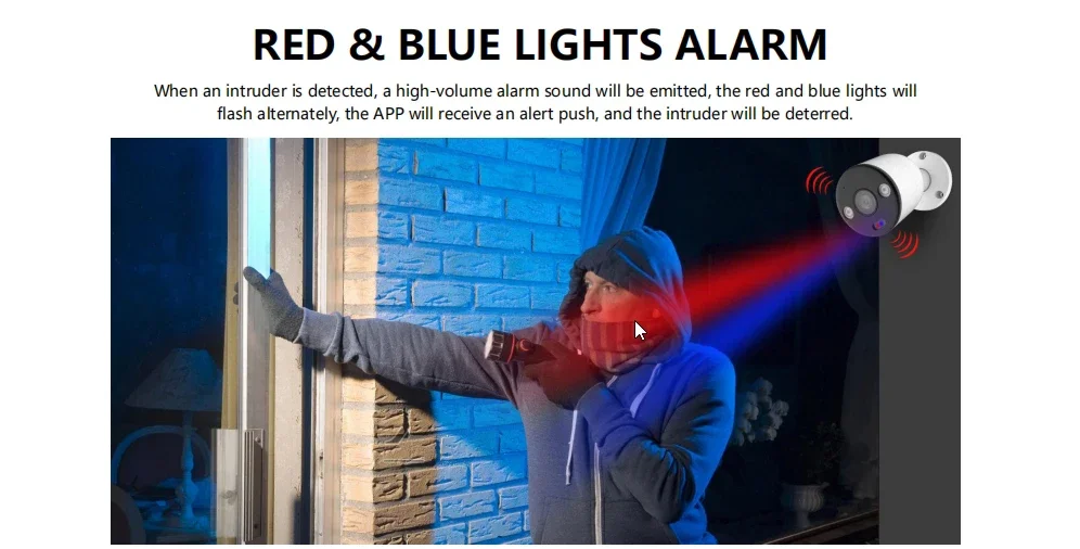 8 Kanallı 4K PoE Güvenlik Kame - Home Security Systems With Cameras incelemesi ve fiyatı